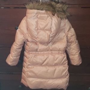 Baby gap pink puffer coat